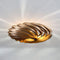 GOFURNIT Ceiling light 'Veneria' in walnut