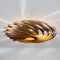 GOFURNIT Ceiling light 'Veneria' in walnut