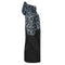 Printed Waterproof Parka - Blue Leopard Print