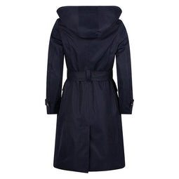 Waterproof Tailored Trenchcoat Navy - Matte
