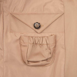 Waterproof Tailored Trenchcoat - Satin Beige