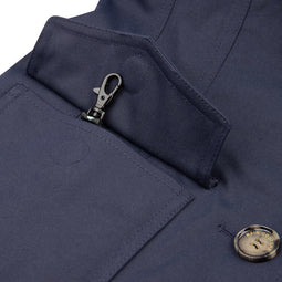 Waterproof Tailored Trenchcoat Navy - Matte