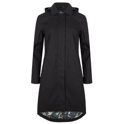 Waterproof Waterfall Coat - Black