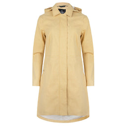 Waterfall Coat - Textured Sun Yellow
