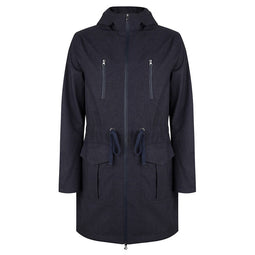 Waterproof Recycled Men's Parka - Navy Denim