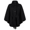 Luxury Poncho Cape - Black