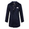 Mens Trench - Waterproof Navy Wool