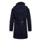 Mens Trench - Waterproof Navy Wool