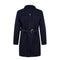 Mens Trench - Waterproof Navy Wool