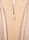 Jacket with zip off hood - Beige Check