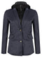 Jacket with zip off hood - Navy