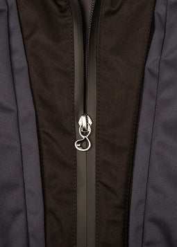 Jacket with zip off hood - Navy