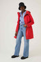 Waterproof Rain Parka - Red