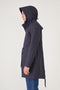 Waterproof Recycled Men's Parka - Navy Denim