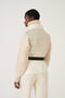 3-in-1 Down Jacket & Bodywarmer - Ivory