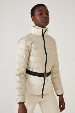 3-in-1 Down Jacket & Bodywarmer - Ivory