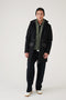 Men's Waterproof Rain Parka - Black