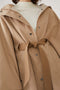 Luxury Poncho Cape - Beige