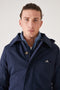 Waterproof Men's Trenchcoat - Navy Uni