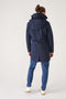 Waterproof Men's Trenchcoat - Navy Uni