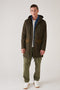 Men's Waterproof Rain Parka - Green