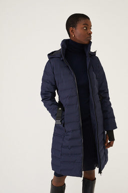 Waterproof Puffer Jacket - Navy