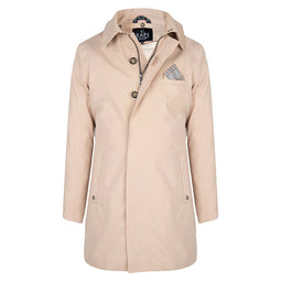 Waterproof Men's Trenchcoat - BEIGE
