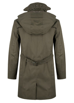 Waterproof Men's Trenchcoat - Green