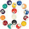 Happygetfit Mini Resin Billiard Balls, Eco-friendly, 16 pieces