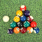 Happygetfit Mini Resin Billiard Balls, Eco-friendly, 16 pieces