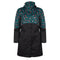 Travel Waterproof Parka - Green Panther Print
