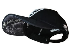 Capiche Curved cap Zwart Immortal Horse