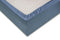 Zo home Satinado Hoeslaken Katoen Satijn 35cm Hoek - riviera blue