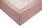 Zo Home Lino Hoeslaken Katoen Linnen Look 35cm Hoek - old rose