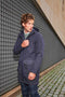 Waterproof Recycled Men's Parka - Navy Denim