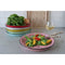 Cabanaz Retro Dinerbord 27 cm emaille geinspireerd Cinnamon Pink