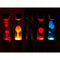 Fisura Lavalamp Orange Lava Chroom Oranje