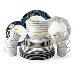 Laura Ashley Set 30 Piece Tableware Assorted