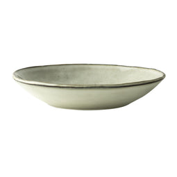 Dutch Rose Plate Deep 23.5 cm Cream