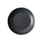 Dutch Rose Plate Deep 23 cm Matt Black