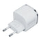Uniq Dual Port 2.4A Travel Charger - Micro USB - White