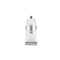 Uniq Car Charger Dual USB Port 2.4A - White