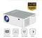 Belesy® Beamer Projector M17 Wit - 4K Support Full HD - 10.000:1 Contrast