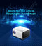 Belesy® Beamer Projector M18 - 4K Support - Contrast 10.000:1