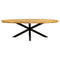 Eetkamertafel Denise - Eettafel ovaal - Eettafel mangohout 240 cm