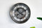 Homestylingshop Industriele Klok Nora Open - radarklok metaal zilver - wandklok modern 54cm