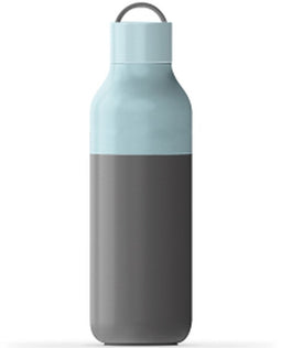 Lund Skittle Active Bottle - 2 Tone - Grey & Mint - 500ml