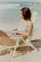 Sunnylife 2023 Deluxe Beach Chair Utopia Pale Banana