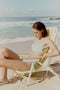 Sunnylife 2023 Deluxe Beach Chair Utopia Pale Banana