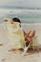 Sunnylife 2023 Deluxe Beach Chair Utopia Pale Banana